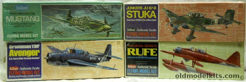 Guillows Junkers Ju-87 Stuka Drops Bomb In Flight  - 20 Inch Wingspan Flying Aircraft For Rubber Powered / Gas / Control Line / R/C, A6 plastic model kit